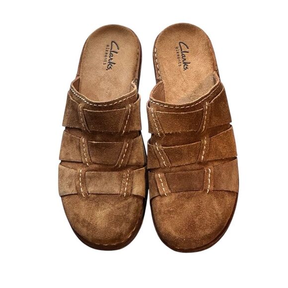 Clarks NWOB Suede Clog Size 7 - Picture 3 of 3